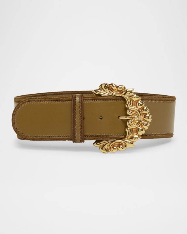 Leather Maxi Belt